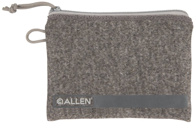 Allen Company 3625 Handgun Pouch 5 In x 7 In Gray Lockable Zippers