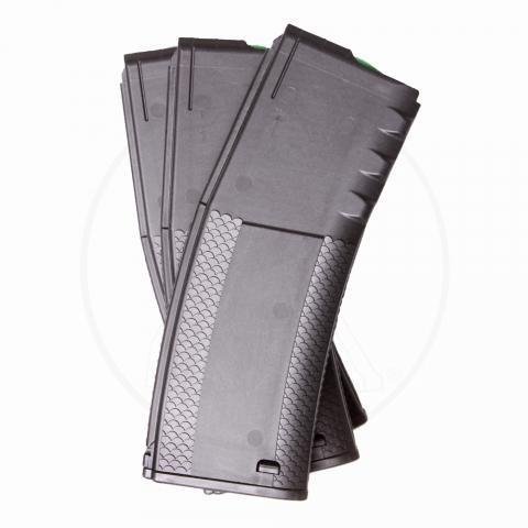 Troy Industries SMAG3PK00BT00 AR-15 5.56 30-Round Polymer Mag 3-Pack