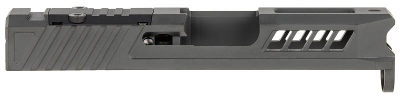 True Precision TPG43SBCRMS Axiom Optic Cut Slide Glock 43 Black DLC