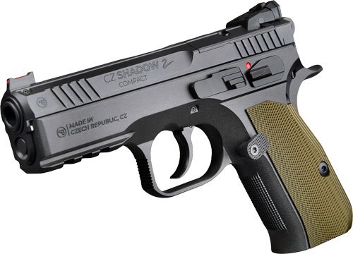 CZ Shadow 2 Compact 9mm 15Rd Black Optics Ready