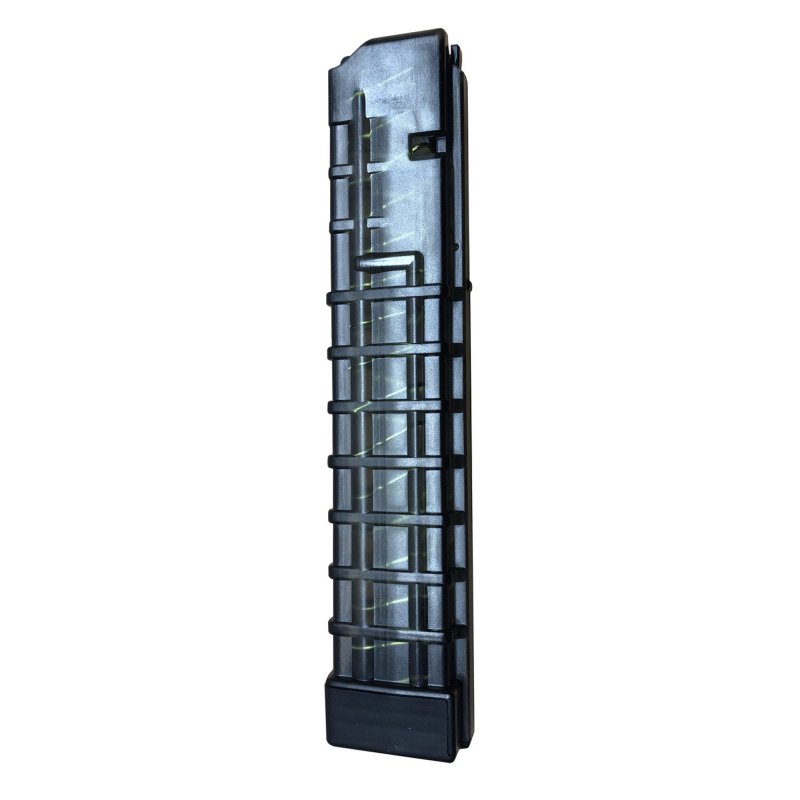 Global Ordnance 8588005940177 Stribog 9mm 30rd Black Polymer Magazine