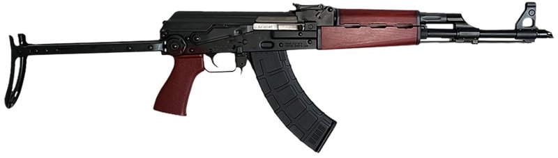 Zastava ZR7762UFSR 7.62x39 ZPAPM70 AK 16.3" 30rd Underfold Serbian Red