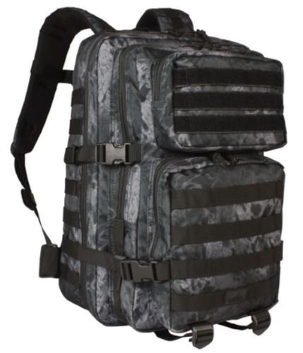 Red Rock Gear PRYM1 Large Assault Pack Blackout Camo MOLLE Pockets