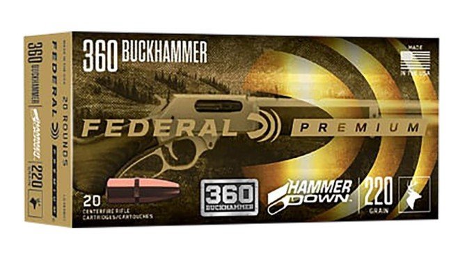 Federal LG360BH1 HammerDown 360 Buckhammer 220gr Soft Point 20/Box