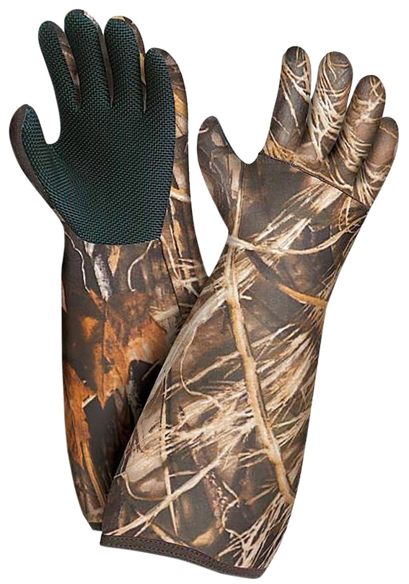 Allen Neoprene Waterproof Decoy Gloves 18" Length Realtree Max-5 Camo