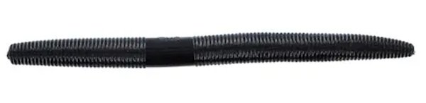 GSM Outdoors Yamamoto 4 Inch Senko Black Soft Bait 10 Pack