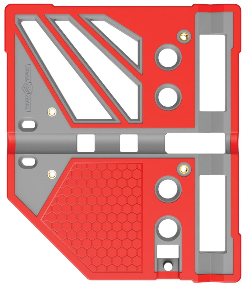 Real Avid AVMBBPRO Master Bench Block Pro Gray/Red Durable Resin