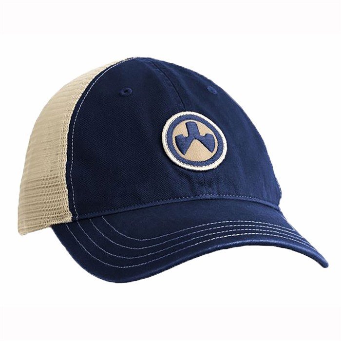 Magpul MAG1105-412 Icon Patch Trucker Hat Navy/Khaki Snapback
