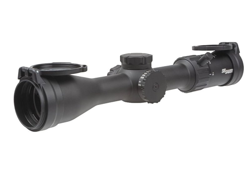 Sig Sauer Whiskey 4 3-12x44mm 30mm Tube SFP Quadplex Reticle