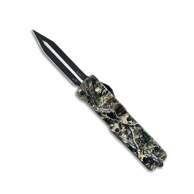 Templar LZ-MOD-12-1 Knife 3.55" D2 Blade Mossy Country DNA 8.6 oz