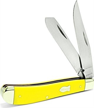 Taylor Brands / BTI Tools SCHRADE Trapper 2BLD 37/8" YELHDL