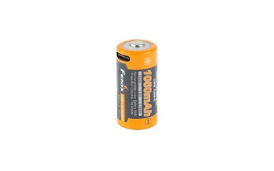 FENIX FX-ARBL161050UP 16340 USB-C Battery 1050mAh 3.6V Black