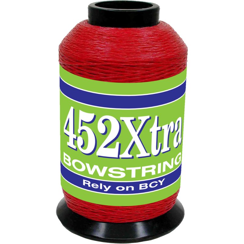 BCY 452Xtra Bowstring Material Red 1/4 lb 67% Dyneema 33% Vectran