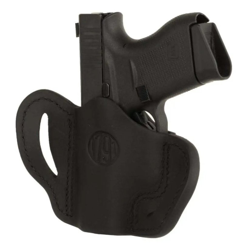 1791 Gunleather OR-BHC-SBL-R Compact Stealth Black RH Holster