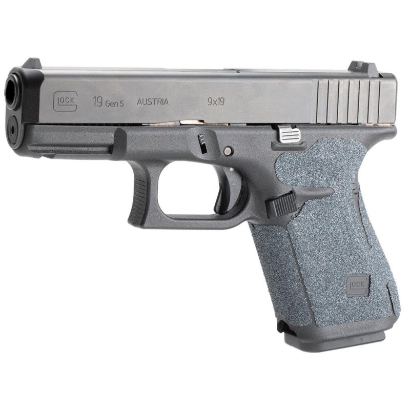 Hogue 17279 Wrapter Grit Adhesive Grip Matte Black for Glock 19/44 Gen 5