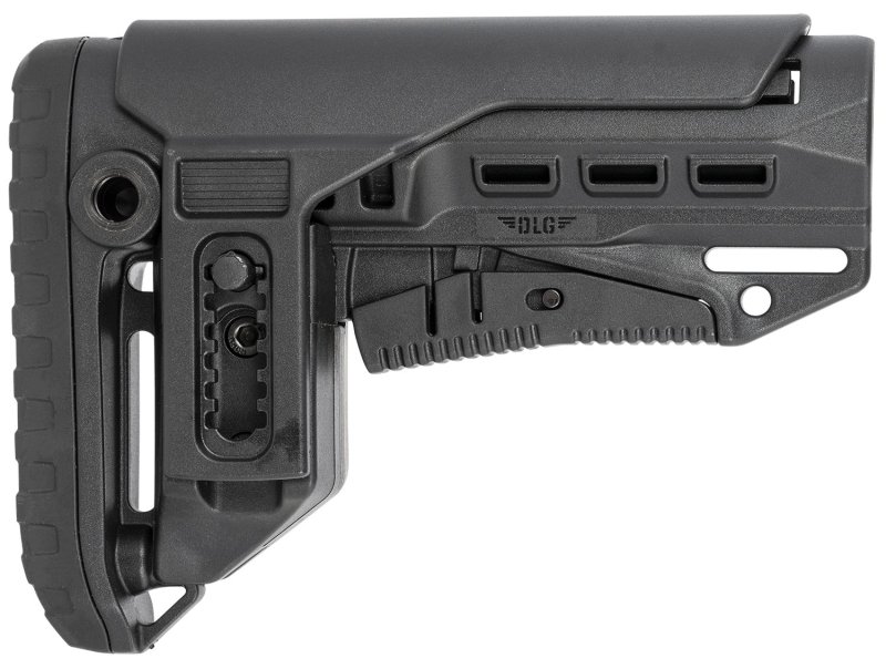 NcStar DLG-130-052 Compact PCP52 Mil-Spec AR-15 Stock Black Collapsible