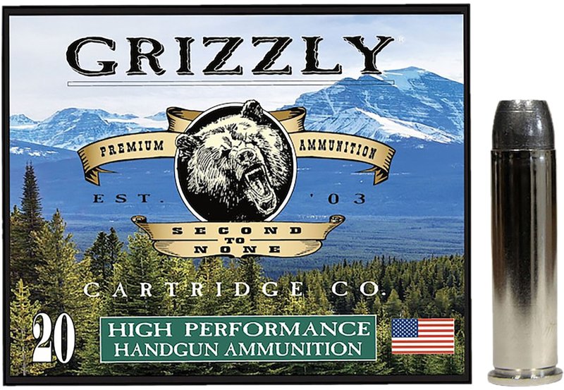 GRIZZLY GC357M12 Ammo 357 Mag 180gr WFN Gas Check 20/Box