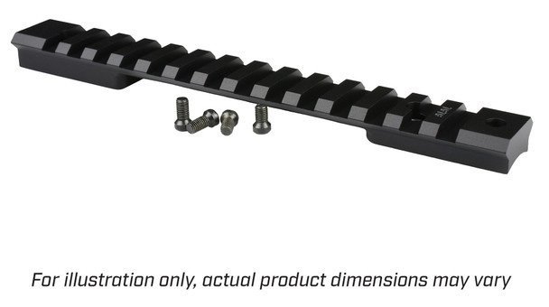 Warne 7698M Mountain Tech Rail Black 7075 Aluminum Savage Axis 8-40