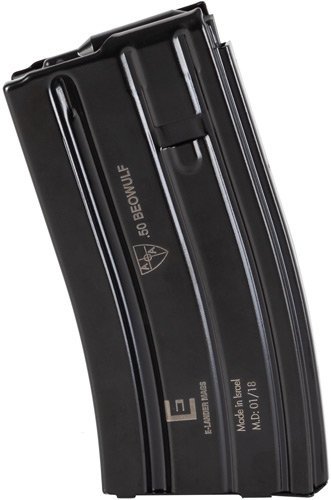 E-Lander .50 Beowulf 7-Round Steel Magazine for AR-15