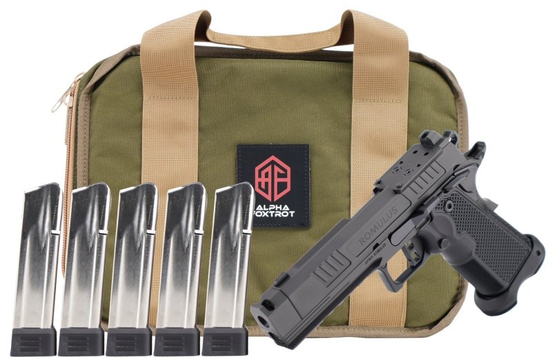 Alpha Foxtrot AF1911 Romulus 9mm AA47X1CIG-XDBK20-PROM