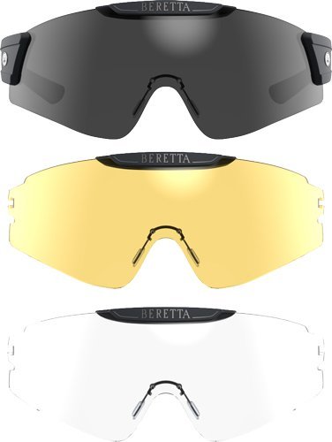 Beretta OC081D00490MX1UNI Intermask Eyeglasses Fume/Neutral/Yellow