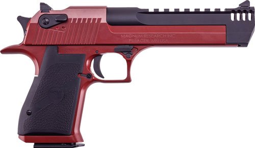 DESERT EAGLE MARK XIX 50AE 6" CRIMSON RED CERAKOTE