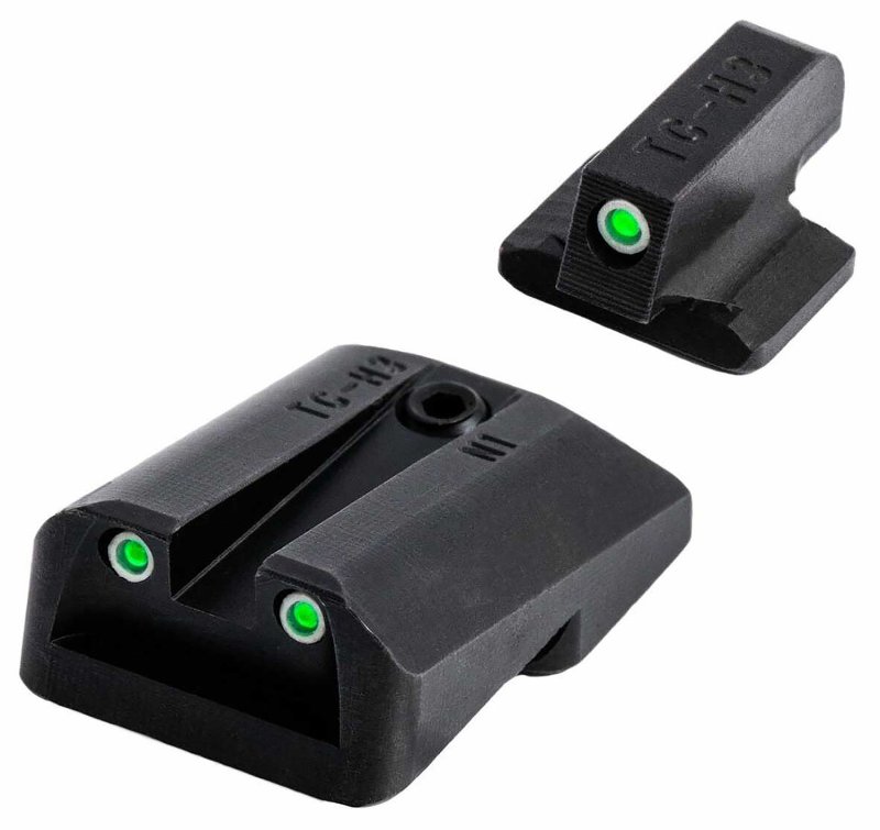 TRU Ball TG231F3W CNC Steel Tritium Night Sights Black