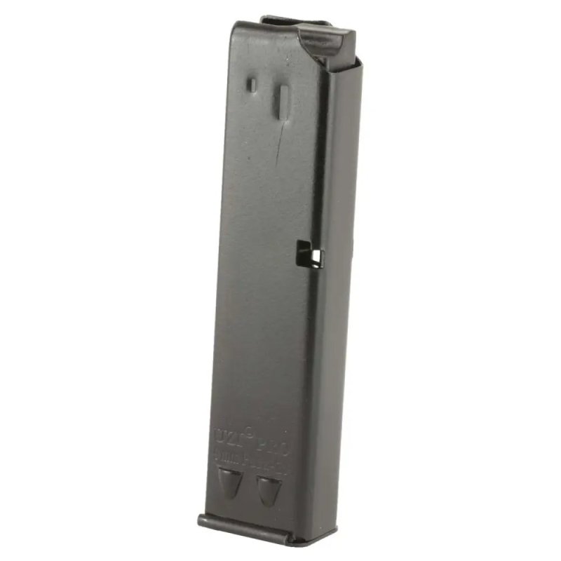 Israel Weapon Industries IWI Uzi Magazine 9MM Luger 20 Rounds Steel Black