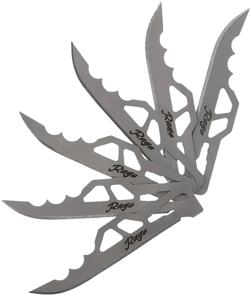 Schrade Enrage 1197652 Replacement Blades 7 Pack 2.6 in Razor Sharp