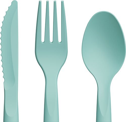 Ka-Bar 9939 Lightweight Spoon Fork Knife Set