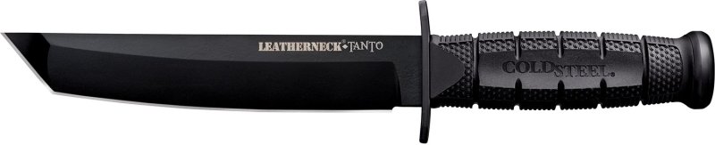 Cold Steel CS-39LSFCT Leatherneck 7" Tanto D2 Steel Blade Black Handle