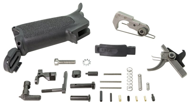 BCM ELPKBLK AR-15 Enhanced Lower Parts Kit Mil-Spec 223 Black