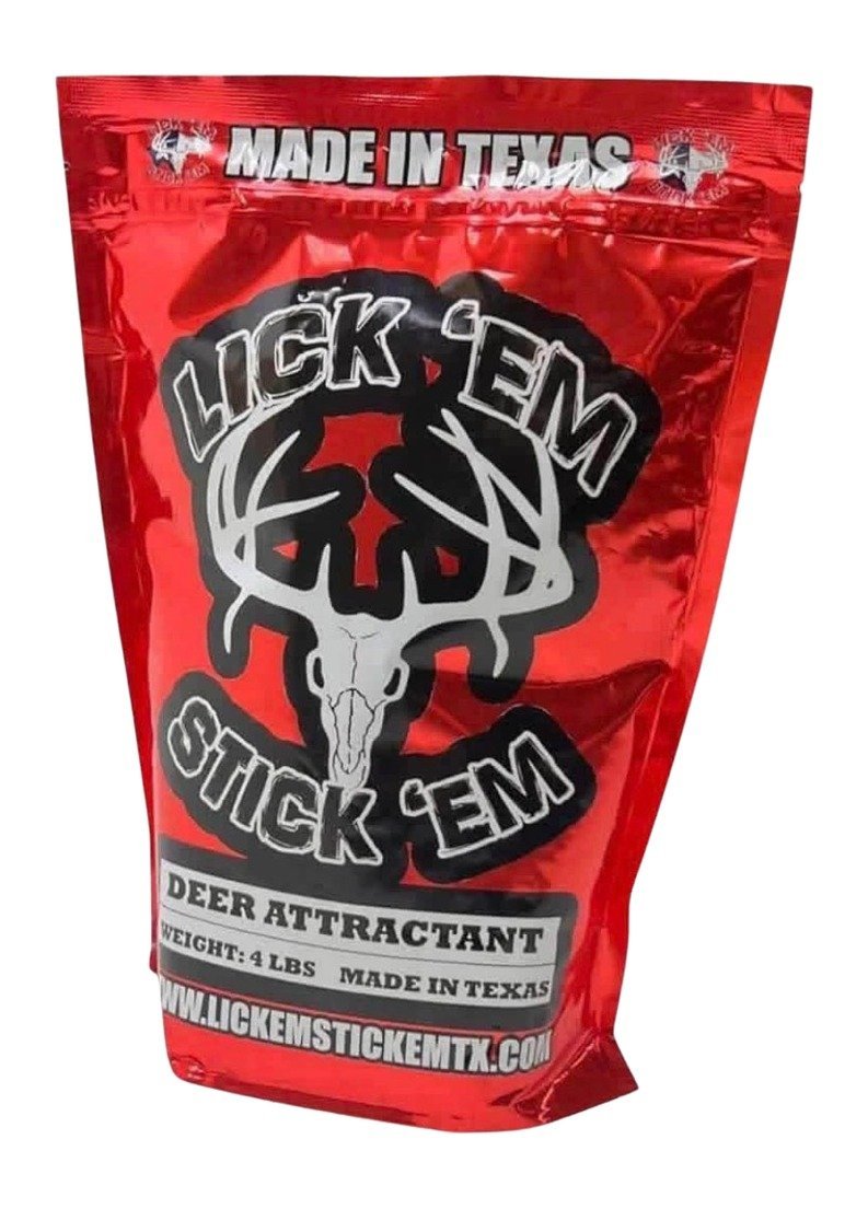 Lick Em Stick Em Deer Attractant 4 Lb
