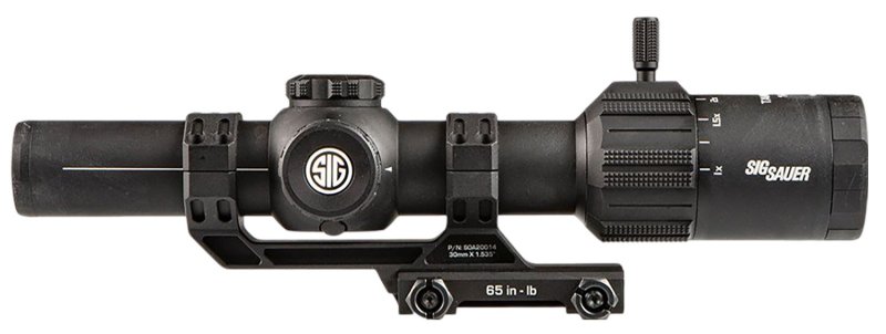 Sig Sauer Tango-MSR LPVO 1-6x24mm Rifle Scope