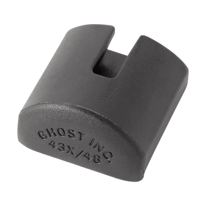 Ghost Inc. Glock 43X/48 Frame Insert Black Grip Plug Kit