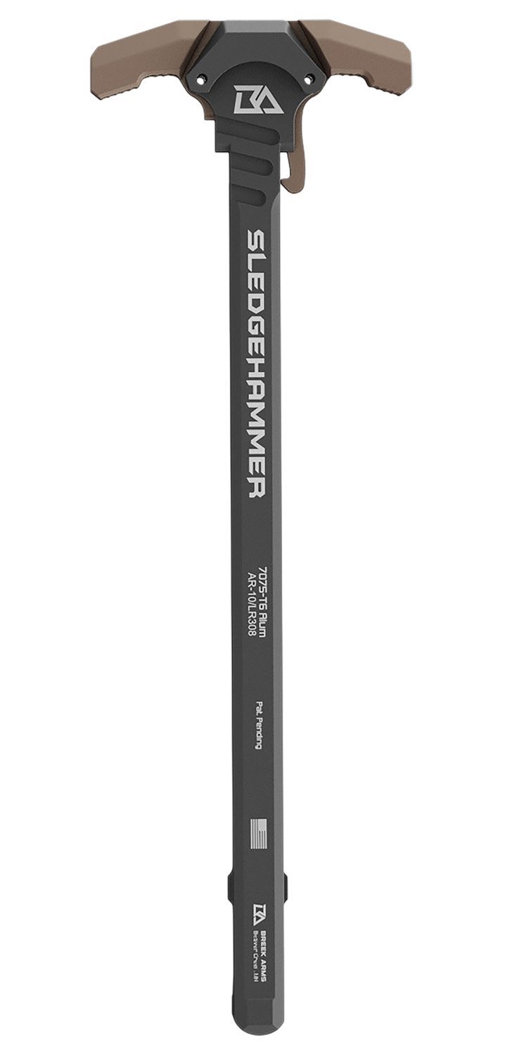 Breek Arms Sledgehammer AR-10/LR-308 Charging Handle FDE Aluminum