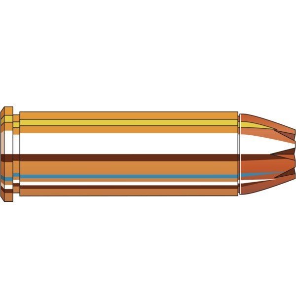 Hornady 9083 Handgun Hunter 44 Remington Magnum 200gr 8 in Brass 20 Rounds