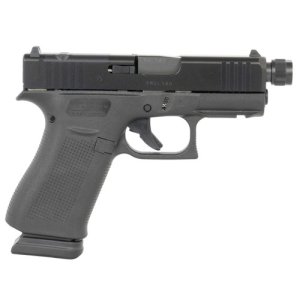 Glock UX4350203FRMOSTB G43X MOS Slim Sub-Compact 9mm Luger 15+1 3.41 Black Threaded Barrel, Steel Optic Ready/Serrated Slide, Polymer Frame w/Accessory Rail, Ambidextrous