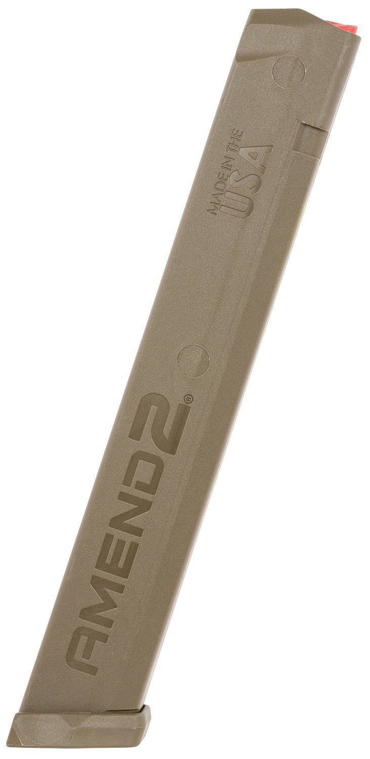 Amend2 A2GLKSTICKFDE A2-Stick 34rd 9mm Luger Compatible w/Glock Flat...
