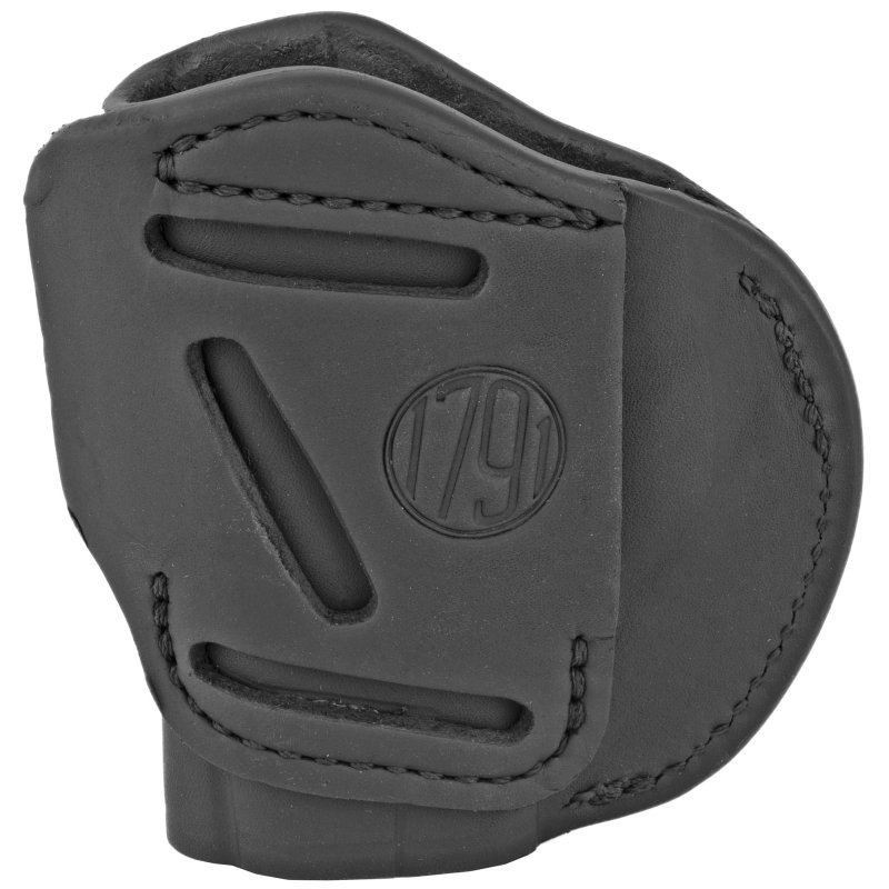 1791 Gunleather 4-Way IWB/OWB Size 03 Stealth Black Leather