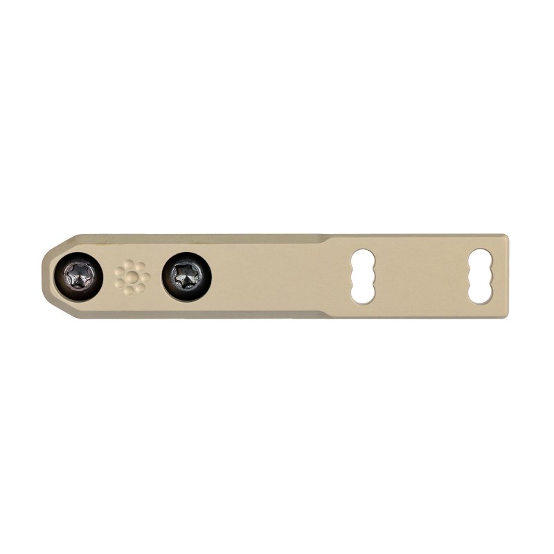 Arisaka ISM-M-TN Light Mount MLOK Anodized Tan 6061-T6 Aluminum