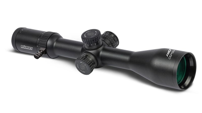 Konus 7188 Glory 2-16x50mm Riflescope, German 4 Reticle, Matte Black