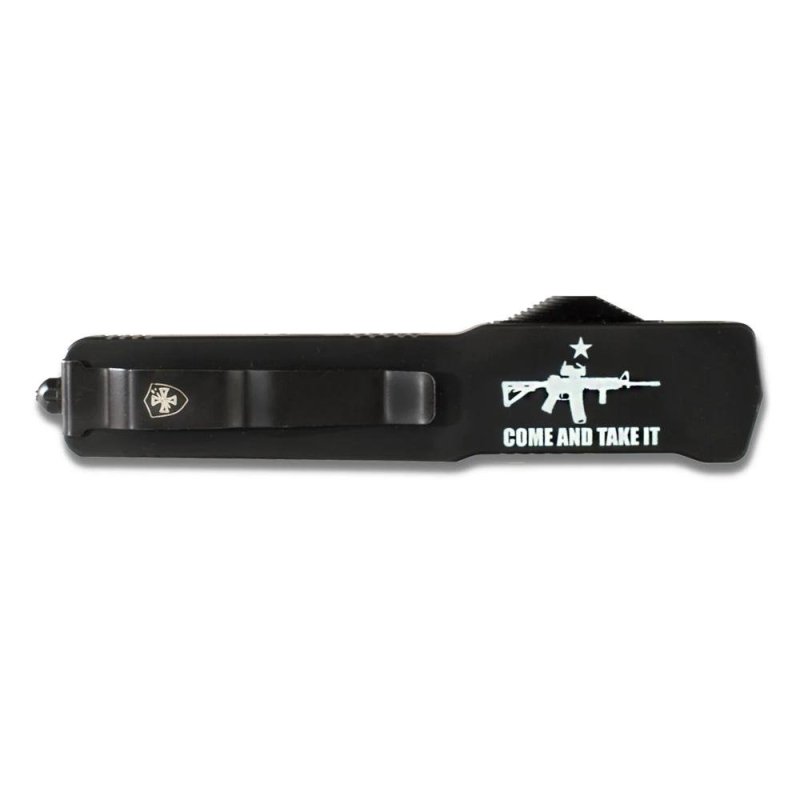 Templar MZ-AR15-32-1 Slim Knife, 3.16" D2 Blade, Black, 5.9 oz
