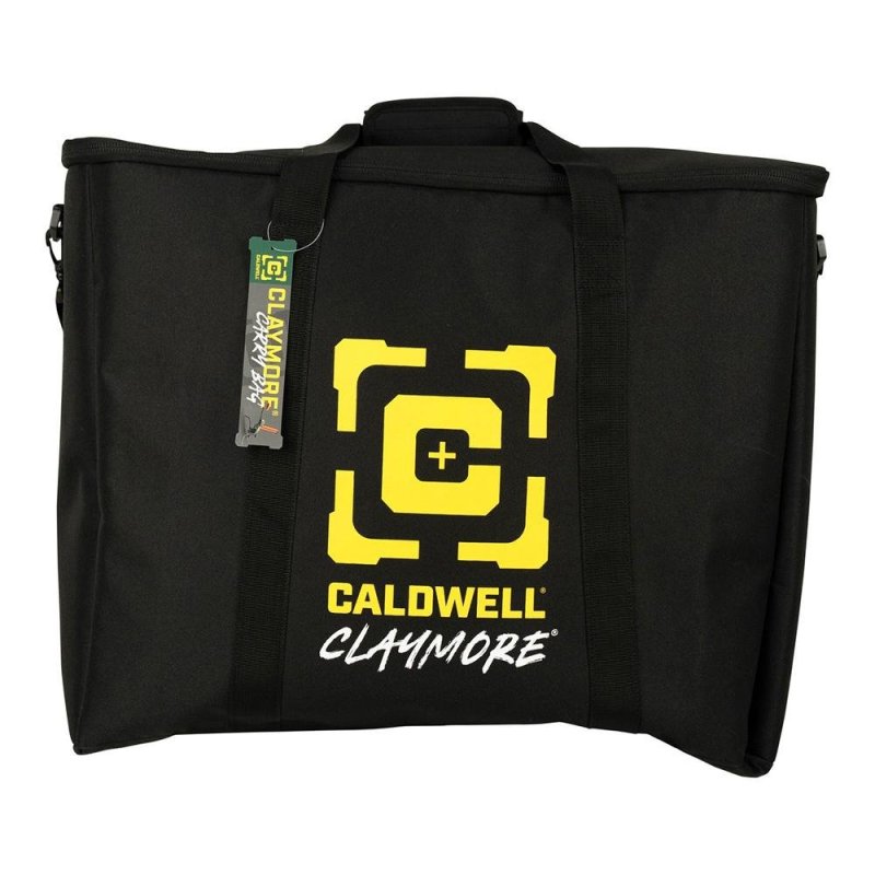 Caldwell 1204844 Claymore Carry Bag Black/Yellow Nylon with Strap