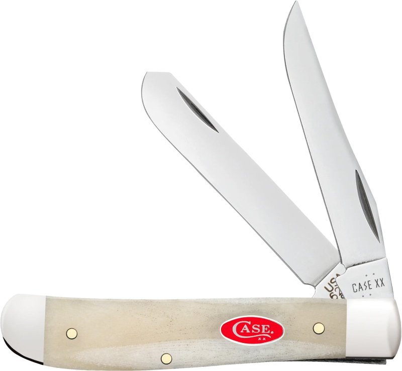 Case CAE MINI TRAPPER NATRUAL BONE Smooth Natural Bone .000