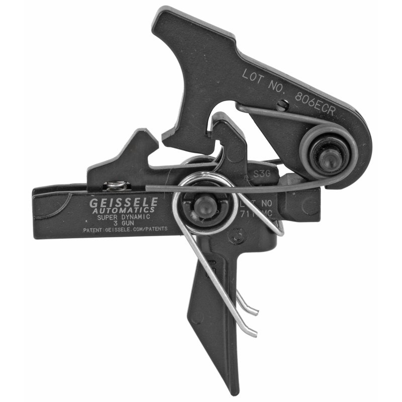 Geissele 05-166 Super Dynamic 3-Gun Trigger, AR-15/AR-10, 4lb Pull