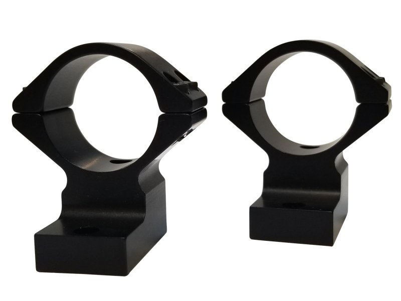 Talley 930714 Scope Mount 1" Low Rings Black Anodized for Tikka T3/T3x