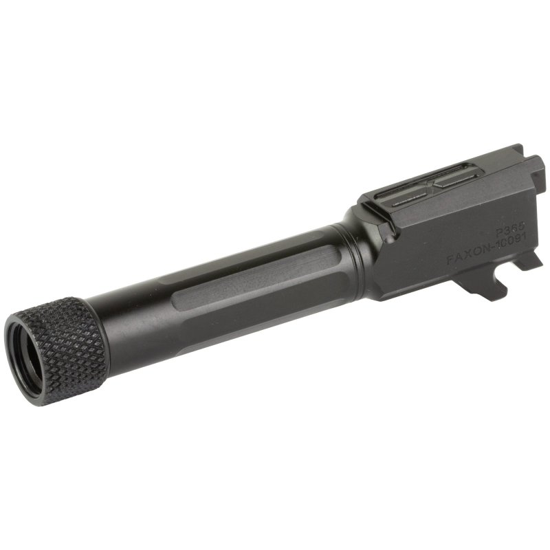 Faxon Firearms P365 9MM 3.7 In Black Nitride Fluted Barrel