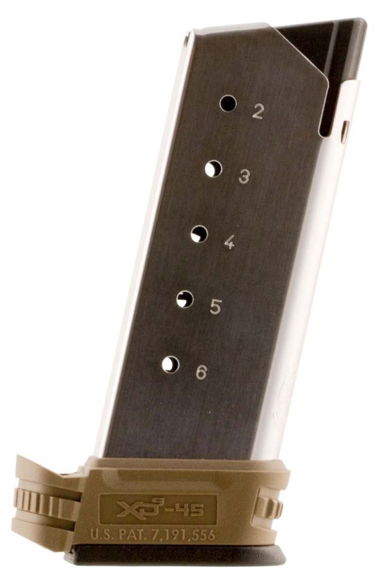 Springfield Armory XDS5001FDE Backstrap Sleeve 45 ACP Polymer FDE