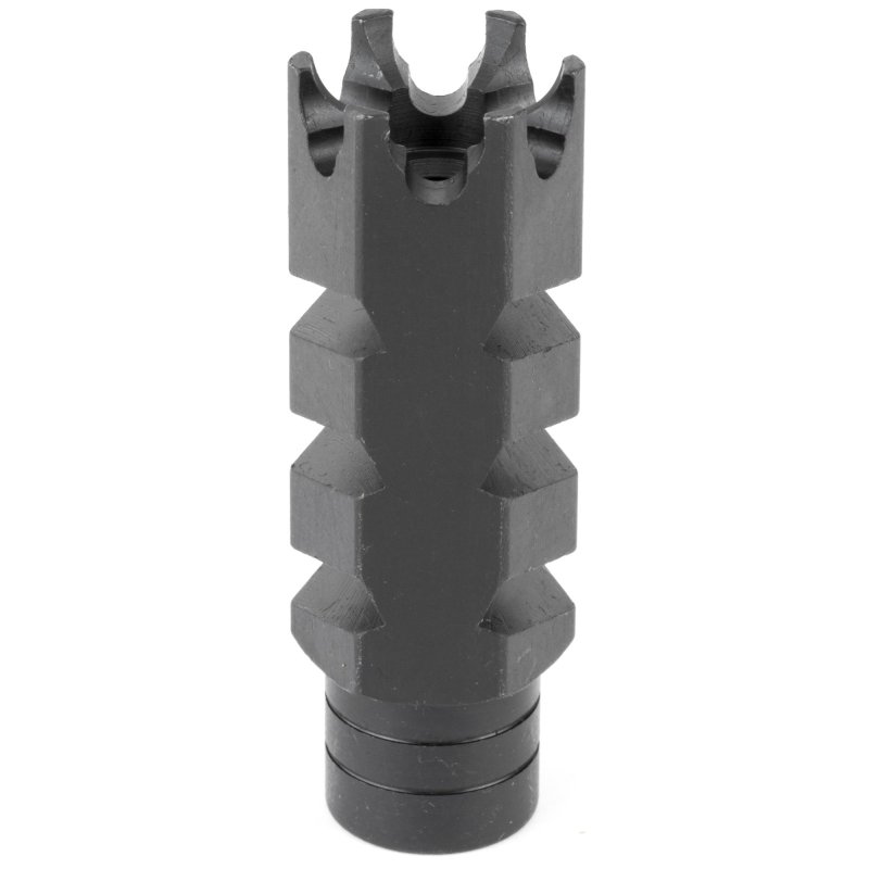 ATI A5102251 Shark Muzzle Brake Black Oxide Steel 1/2"-28 tpi .223/5.56